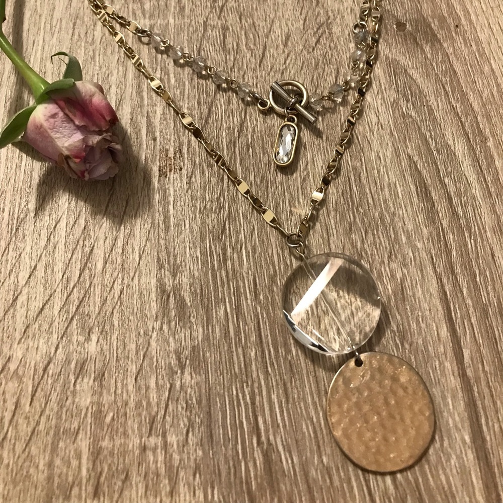 Premier Designs “Fiona” convertible gold necklace